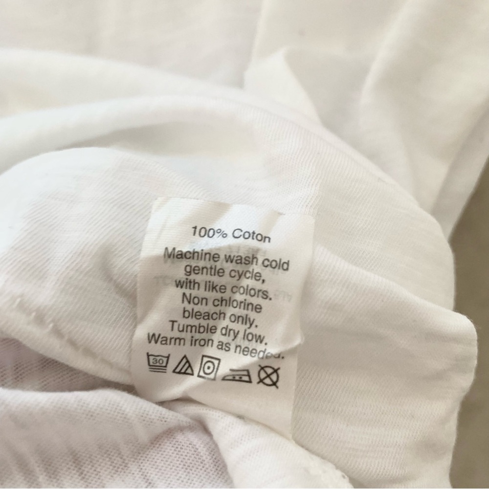 J. Crew Lightweight Classic White T-Shirt - Picture 7 of 7